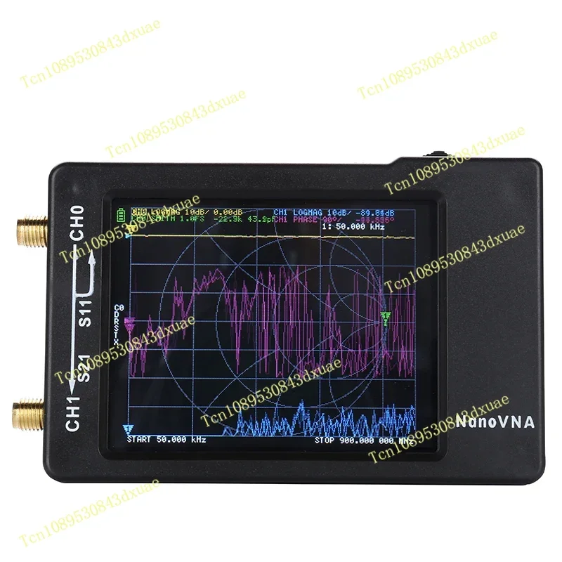 2,8 "ЖК-дисплей 1,5 ГГц NanoVNA-H HF VHF UHF УФ векторный анализатор сети Антенный анализатор NanoVNA со слотом для SD-карты Анализатор спектра
2,8 "ЖК-дисплей 1,5 ГГц NanoVNA-H HF VHF UHF УФ векторный анализатор сети Антенный анализатор NanoVNA со слотом для SD-карты Анализатор спектра