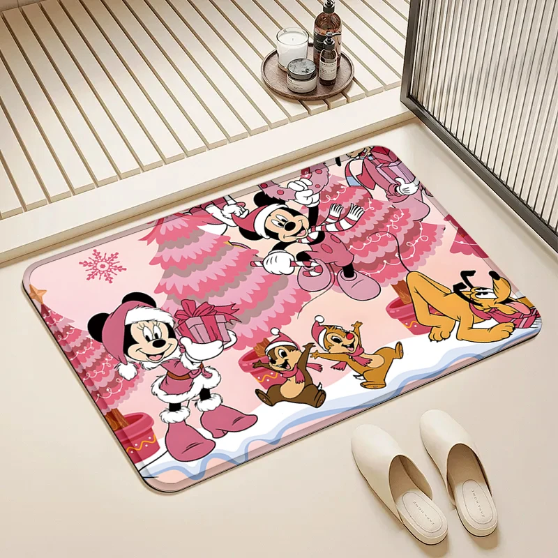 Disney Mickey Christmas Pink Door Mat Non-Slip Soft Floor Rug for Home Kids Room Bathroom Decor
Disney Mickey Christmas Pink Door Mat Non-Slip Soft Floor Rug for Home Kids Room Bathroom Decor
