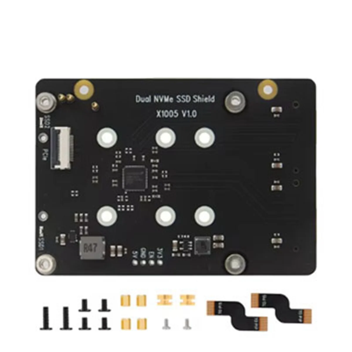 ATP-X1005 Dual NVME SSD Shield PCle to M.2 Dual SSD для 5, поддерживает 8 AI-ускорителей
ATP-X1005 Dual NVME SSD Shield PCle to M.2 Dual SSD для 5, поддерживает 8 AI-ускорителей