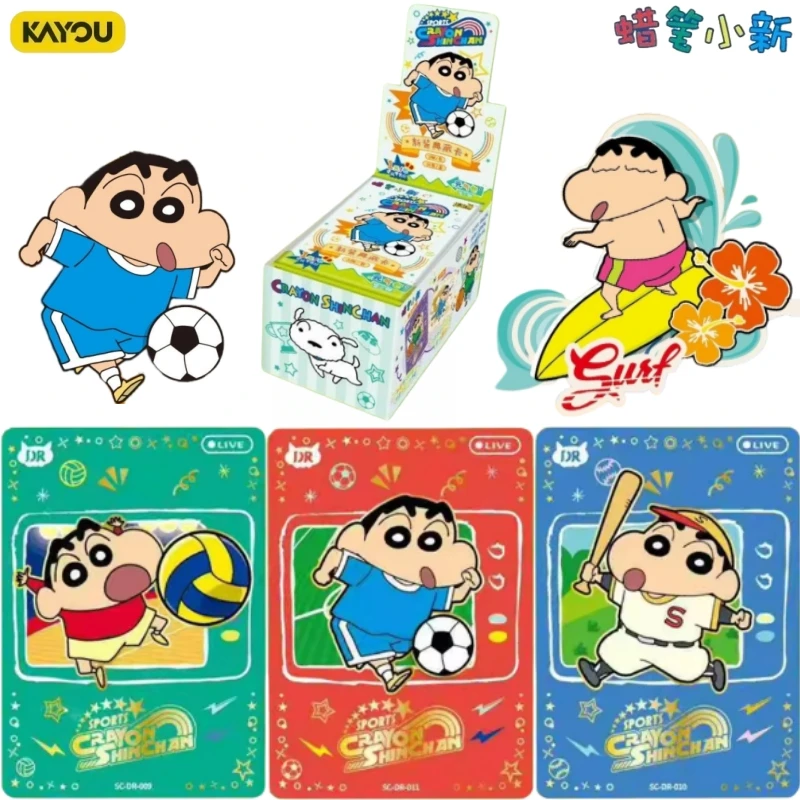 KAYOU New Official Licensed Crayon Shin-chan Collectible Cards Vitality Pack Anime Trading Card Toy for Fans Collection Gift
KAYOU New Official Licensed Crayon Shin-chan Collectible Cards Vitality Pack Anime Trading Card Toy for Fans Collection Gift