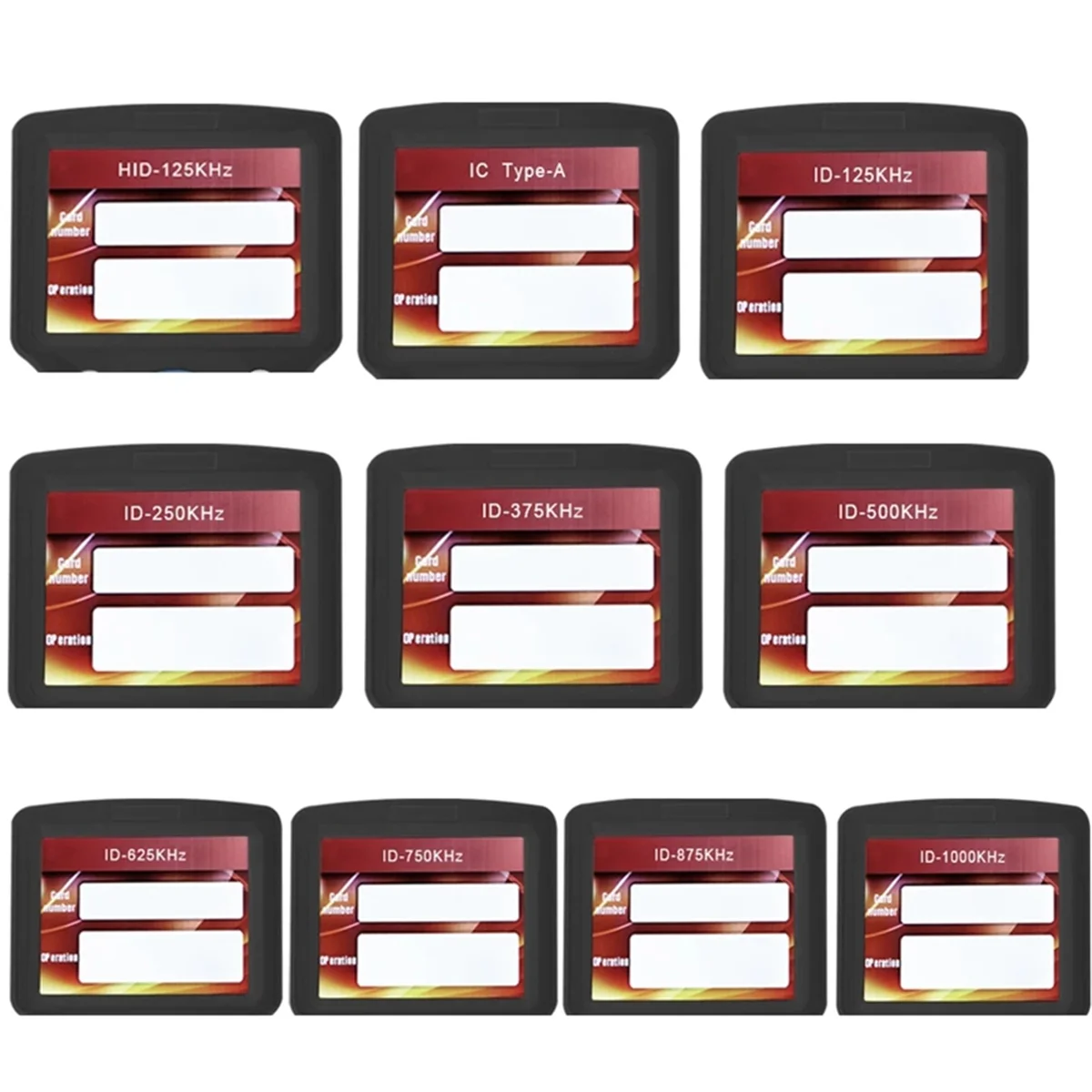 AA19 10-частотный RFID NFC считыватель смарт-карт, писатель, Дубликатор + 5XUID-карт/брелок 125K 13,56 МГц, RFID-копировальный аппарат, репликатор ключей
AA19 10-частотный RFID NFC считыватель смарт-карт, писатель, Дубликатор + 5XUID-карт/брелок 125K 13,56 МГц, RFID-копировальный аппарат, репликатор ключей