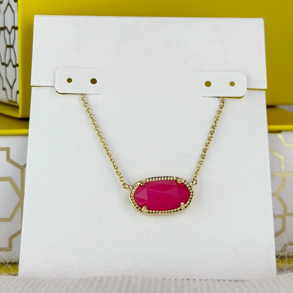 KS Fashion Jewelry Elisa Series Azalea Deep Pink Pendant Necklace for Women,Unique Valentine's Day Gifts
KS Fashion Jewelry Elisa Series Azalea Deep Pink Pendant Necklace for Women,Unique Valentine's Day Gifts