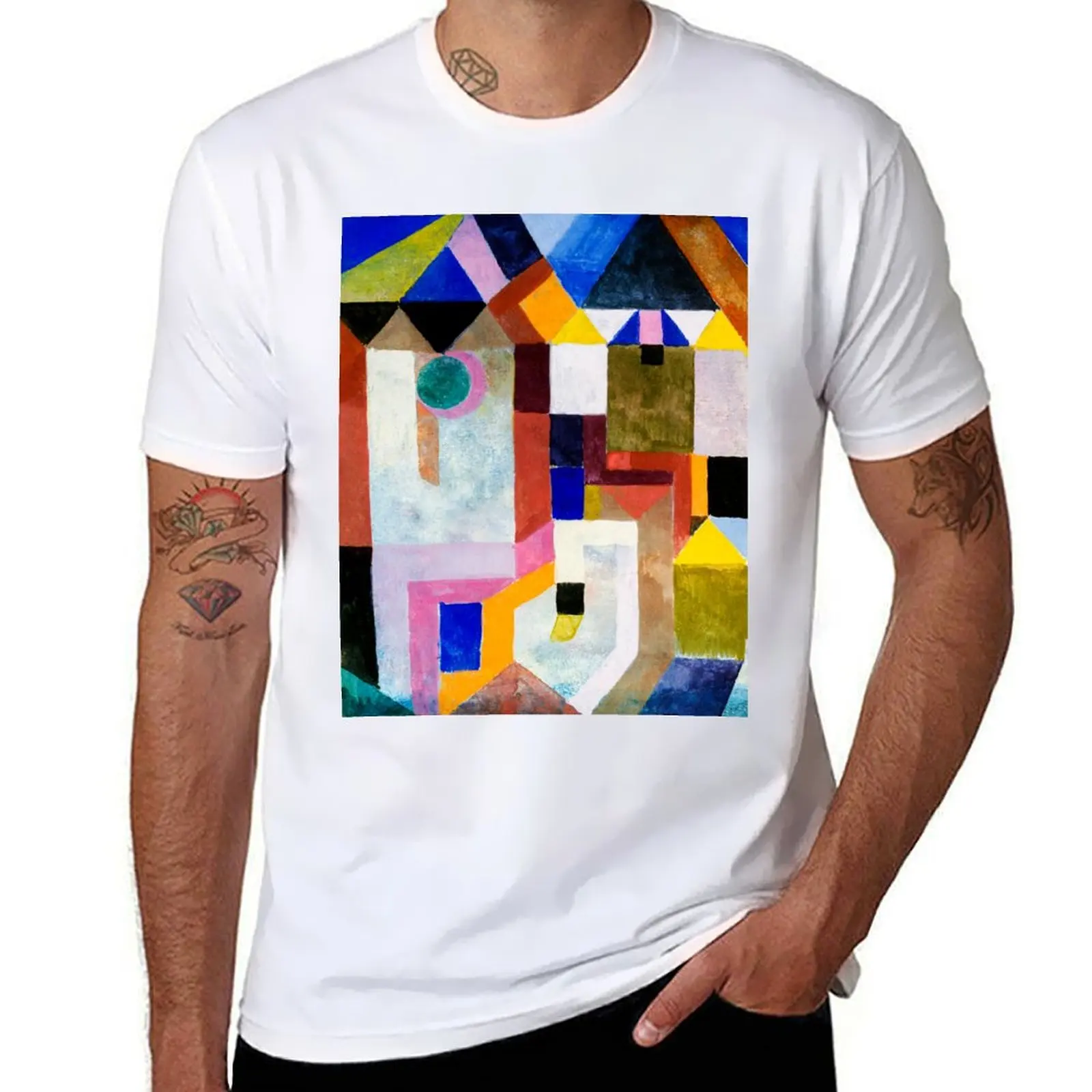 HD PAUL KLEE - Colorful Architecture T-Shirt t shirts for man slim fit T-Shirt
HD PAUL KLEE - Colorful Architecture T-Shirt t shirts for man slim fit T-Shirt