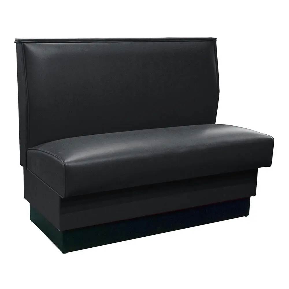 Upholstered Single Booth, 36 High, Black, Tsunami-ARM-126-M Style
Upholstered Single Booth, 36 High, Black, Tsunami-ARM-126-M Style