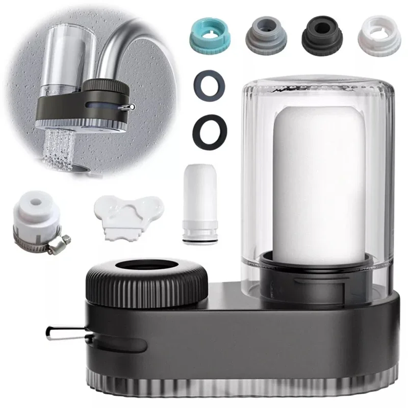 Kitchen Faucet Water Purifier Tap Water Purification Drinking Filter Household Detachable Cleaning Filter Cartridge
Kitchen Faucet Water Purifier Tap Water Purification Drinking Filter Household Detachable Cleaning Filter Cartridge