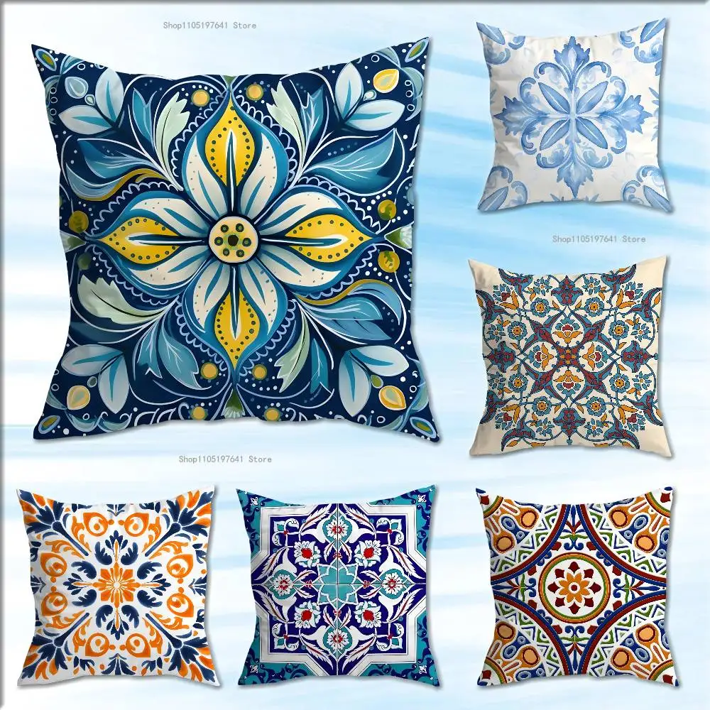 Art I-Iznik Tile Patterns Pillow Case For Sofa Decor Car Office Room Printing Cushion Cover Decorations and Protector
Art I-Iznik Tile Patterns Pillow Case For Sofa Decor Car Office Room Printing Cushion Cover Decorations and Protector