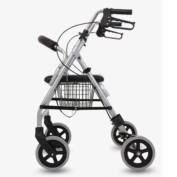Aluminum Alloy Elderly Walking Aids Assisted Walking Assistance Vehicle Wheeled Adult Handcart Rollator
Aluminum Alloy Elderly Walking Aids Assisted Walking Assistance Vehicle Wheeled Adult Handcart Rollator