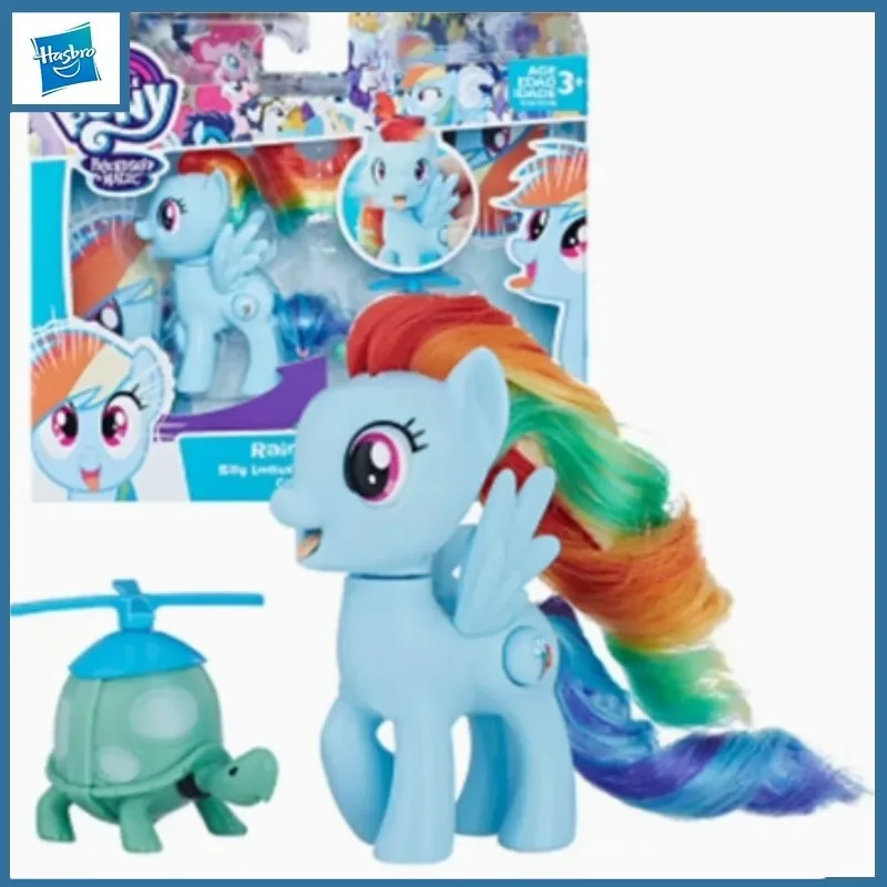 Hasbro Genuine My Little Pony Rainbow Dash Pinkie Pie Action Figure Toys for Boys Girls Kids Gift Collectible Model Ornaments
Hasbro Genuine My Little Pony Rainbow Dash Pinkie Pie Action Figure Toys for Boys Girls Kids Gift Collectible Model Ornaments