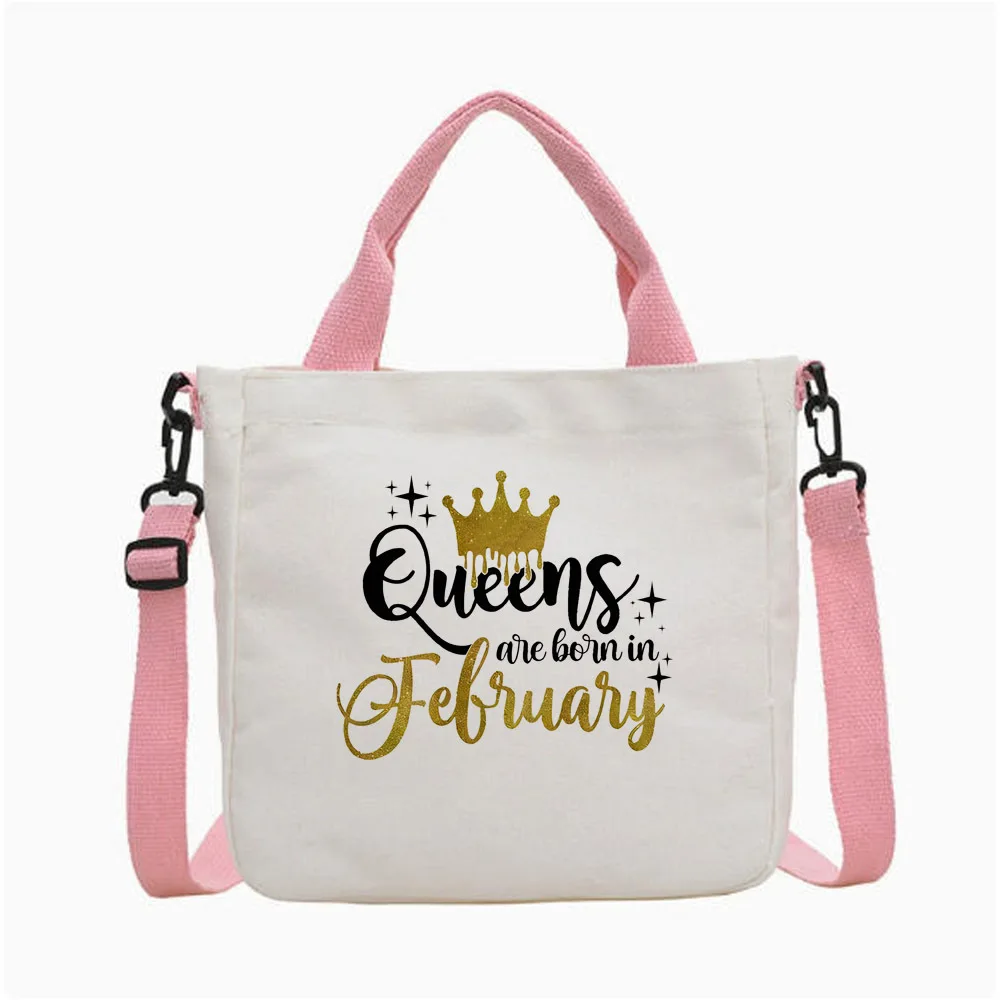 Golden Crown Queen Are Born in January to December tote bag canvas shopper bolsas de tela shopping shoulder woman
Golden Crown Queen Are Born in January to December tote bag canvas shopper bolsas de tela shopping shoulder woman