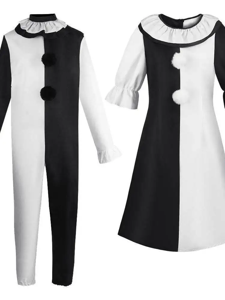 Halloween Joker Horror Cosplay Costume Women's Traditional Costume Stage Performance Clothing Chinese Manufacturer
Halloween Joker Horror Cosplay Costume Women's Traditional Costume Stage Performance Clothing Chinese Manufacturer