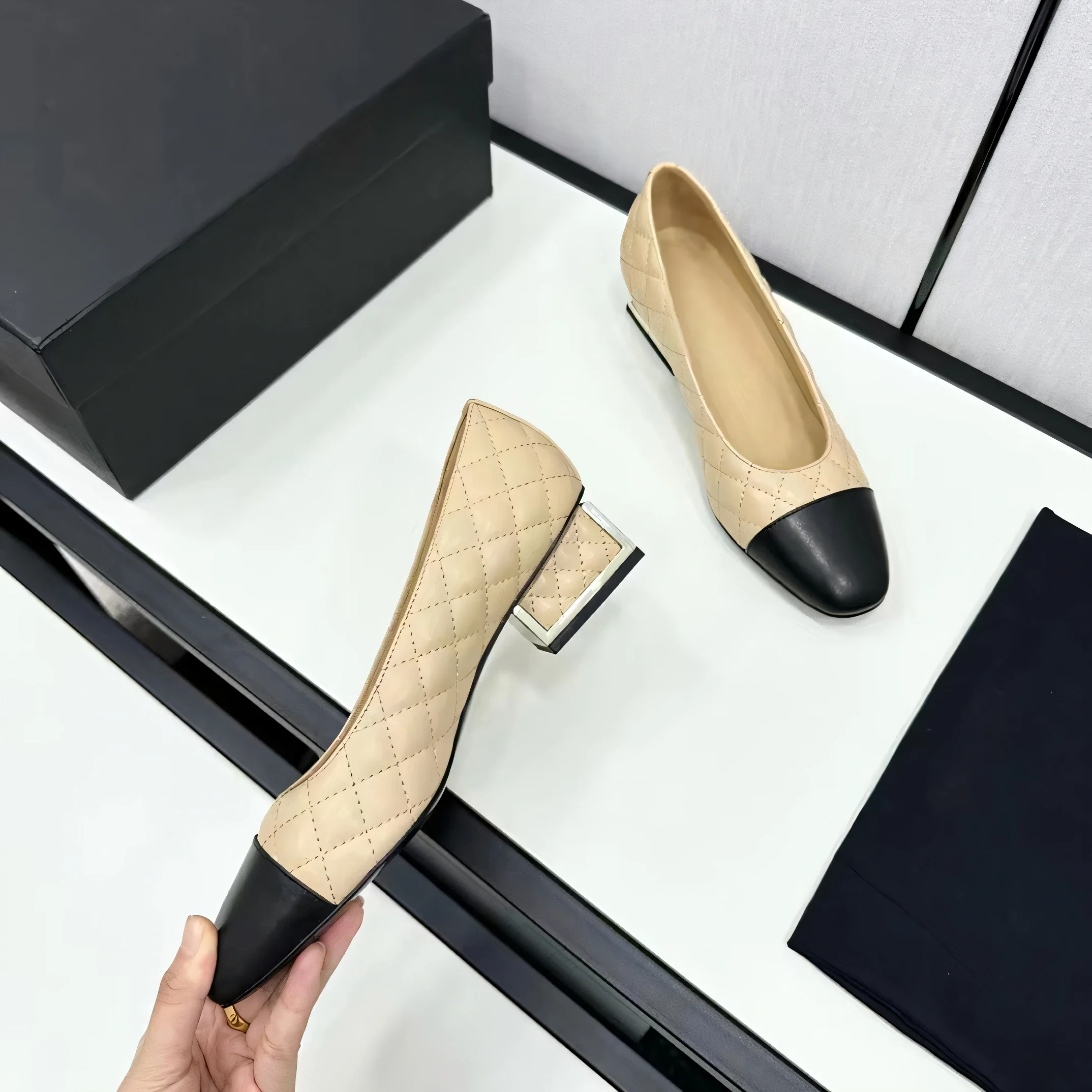 Fashion Genuine Leather Women's Shoes High Low Heel Ladies Shoes High Quality Casual Women's Shoes Round Toe Evening Women's Sho
Fashion Genuine Leather Women's Shoes High Low Heel Ladies Shoes High Quality Casual Women's Shoes Round Toe Evening Women's Sho