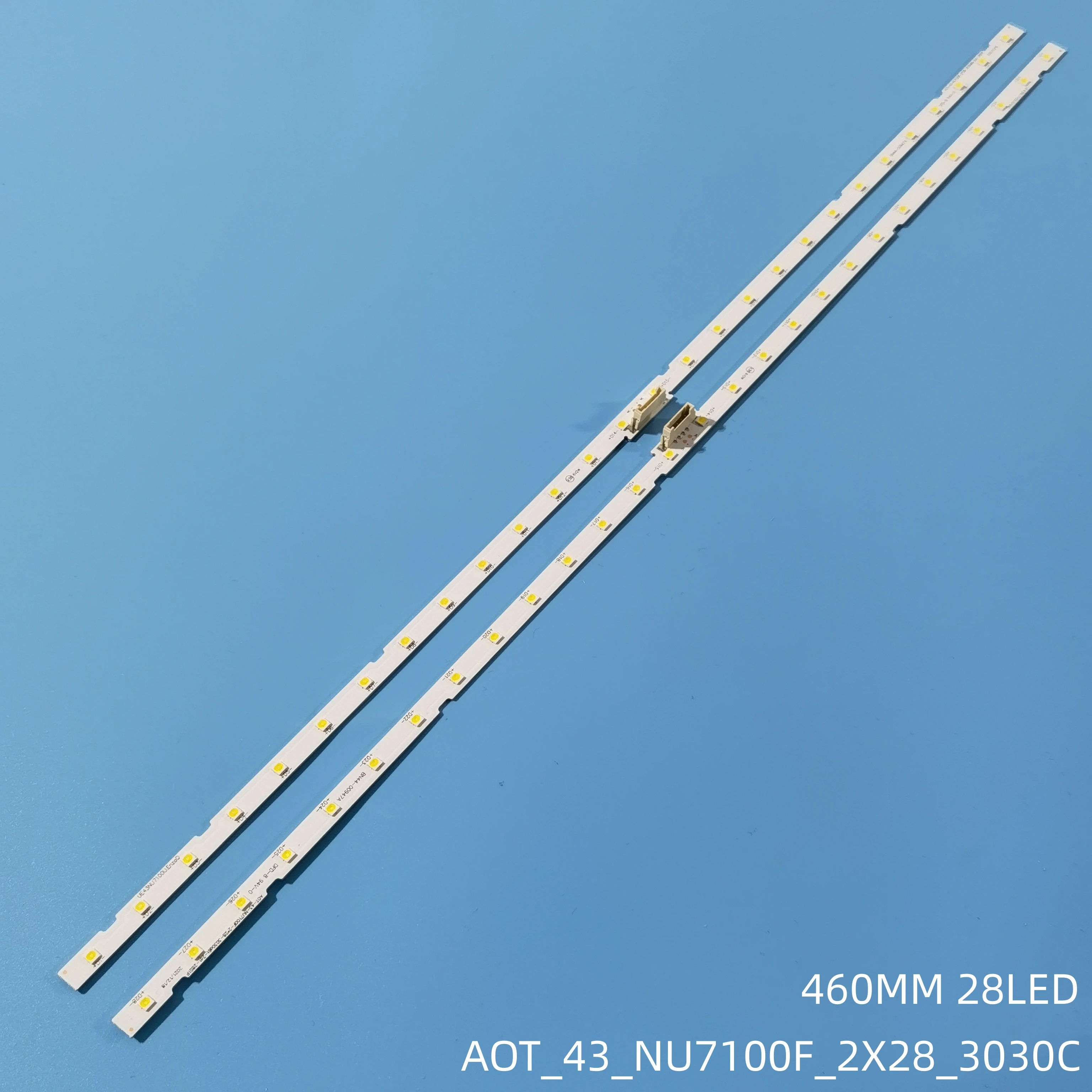 LED Backlight(2) For TV UA43NU7090 UN43NU6900 UN43NU6950 UE43NU7179 UE43N5500AU UE43N5510 UE43NU7640 UE43NU7650 UE43NU7672
LED Backlight(2) For TV UA43NU7090 UN43NU6900 UN43NU6950 UE43NU7179 UE43N5500AU UE43N5510 UE43NU7640 UE43NU7650 UE43NU7672
