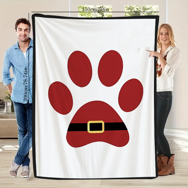 Рождественское одеяло-свитер — праздничный плед с 2D плоским принтом
Рождественское одеяло-свитер — праздничный плед с 2D плоским принтом