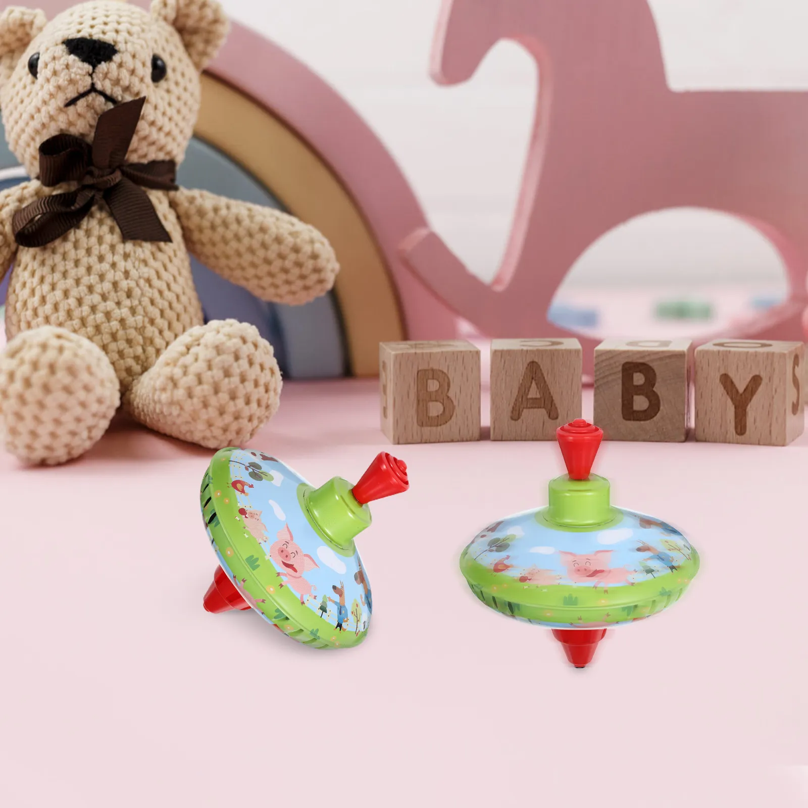 1Pcs Iron Sheet Rotating Top Funny Educational Child Plaything Iron Rotating Cognitive Ability Toy Funny Toy
1Pcs Iron Sheet Rotating Top Funny Educational Child Plaything Iron Rotating Cognitive Ability Toy Funny Toy