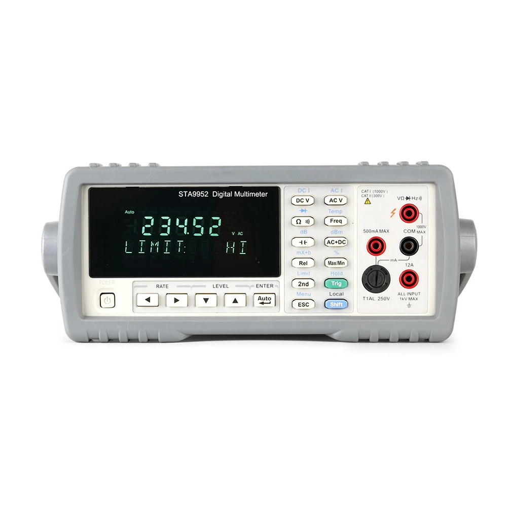 5 1/2-digit STA9952 Series Digit Multimeter Voltage Meter Current Meter Capacitance Meter
5 1/2-digit STA9952 Series Digit Multimeter Voltage Meter Current Meter Capacitance Meter