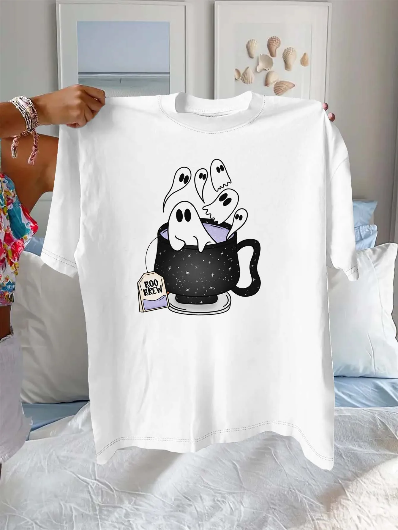 Plus Size Whimsical Ghost Brew Cup Design Trendy Halloween Fashion Apparel
Plus Size Whimsical Ghost Brew Cup Design Trendy Halloween Fashion Apparel
