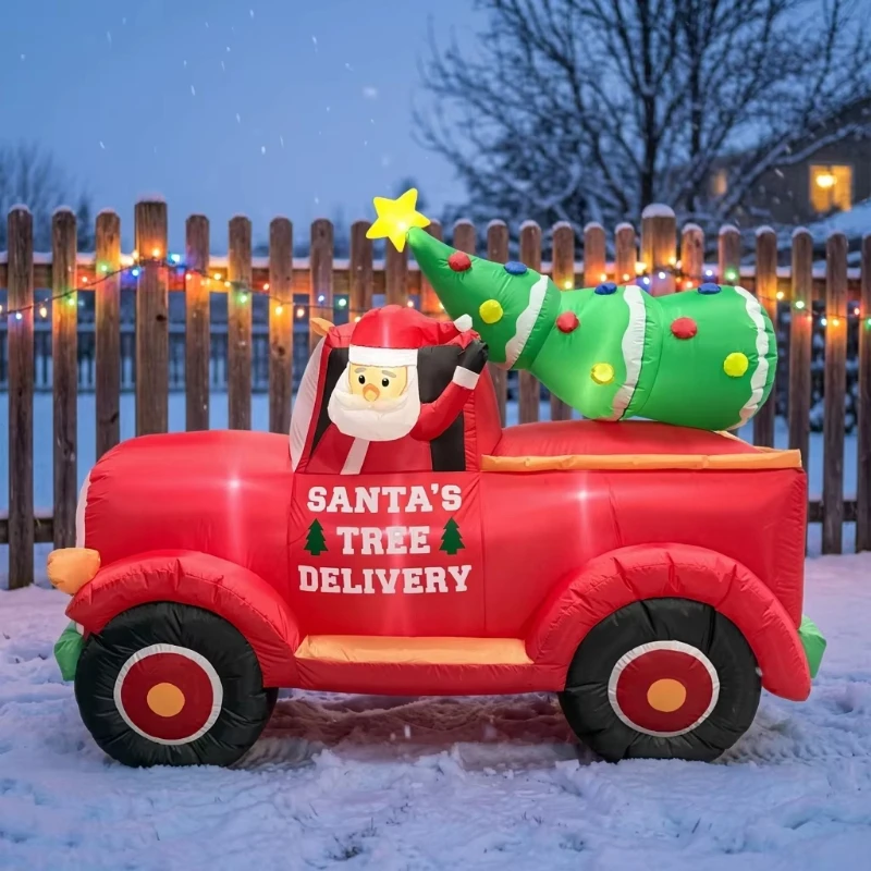 Decorative 2.1meter Long Christmas Truck Lawn Ornament for Outdoor Displays Christmas Figure
Decorative 2.1meter Long Christmas Truck Lawn Ornament for Outdoor Displays Christmas Figure