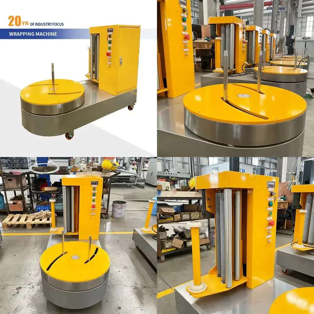 Automatic Suitcase Wrapping Machine Patented Airport Luggage Wrapping Equipment
Automatic Suitcase Wrapping Machine Patented Airport Luggage Wrapping Equipment