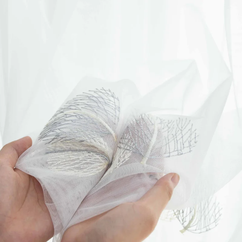 Sheer Curtain White Gauze Small Fresh Living Room Bedroom Balcony Bay Window Breathable Curtains and Curtains Simple Tulle Cloth
Sheer Curtain White Gauze Small Fresh Living Room Bedroom Balcony Bay Window Breathable Curtains and Curtains Simple Tulle Cloth