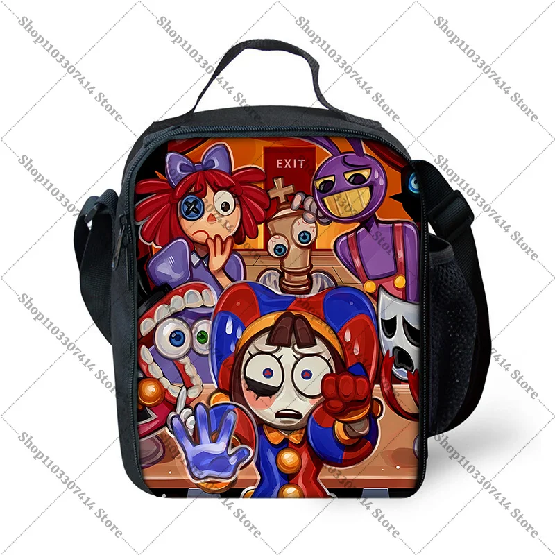 Anime Printed Lunch Tote Cartoon Fashion Storage Pouch Accessories The Amazing Digitals Circus Cute Crossbody Bag Casual Handbag
Anime Printed Lunch Tote Cartoon Fashion Storage Pouch Accessories The Amazing Digitals Circus Cute Crossbody Bag Casual Handbag
