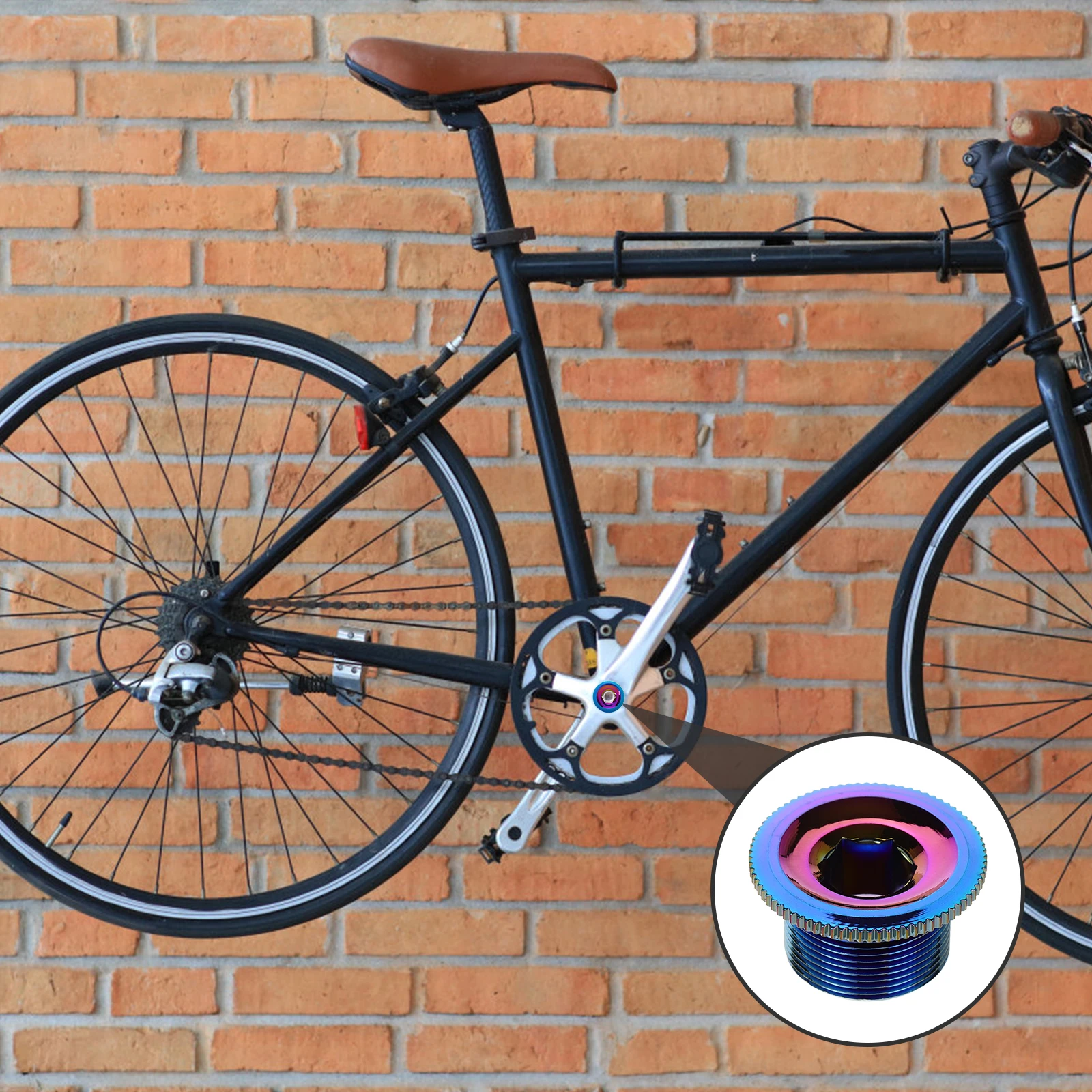 Bicycle Crank Cover Crankset Screws Colorful Aluminum Alloy Bike Arm Replacement Parts Mountain Bikes Lightweight Design Precise
Bicycle Crank Cover Crankset Screws Colorful Aluminum Alloy Bike Arm Replacement Parts Mountain Bikes Lightweight Design Precise