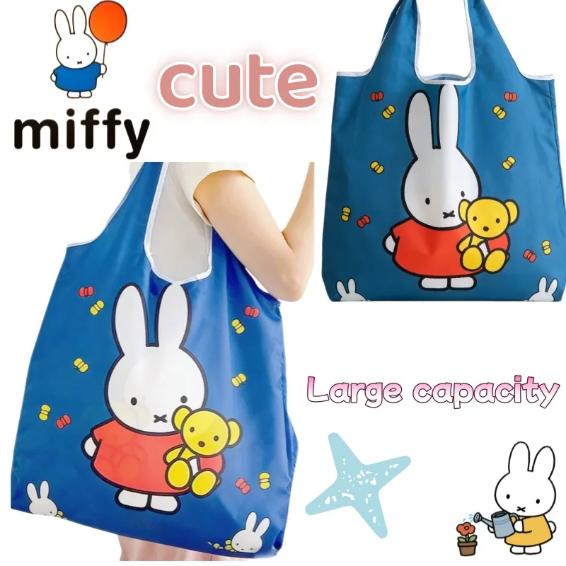 Сумка-шоппер Miffy: милая, креативная, складная, портативная, стильная, для студентов, на плечо, для прогулок, легкая, ручная сумка
Сумка-шоппер Miffy: милая, креативная, складная, портативная, стильная, для студентов, на плечо, для прогулок, легкая, ручная сумка