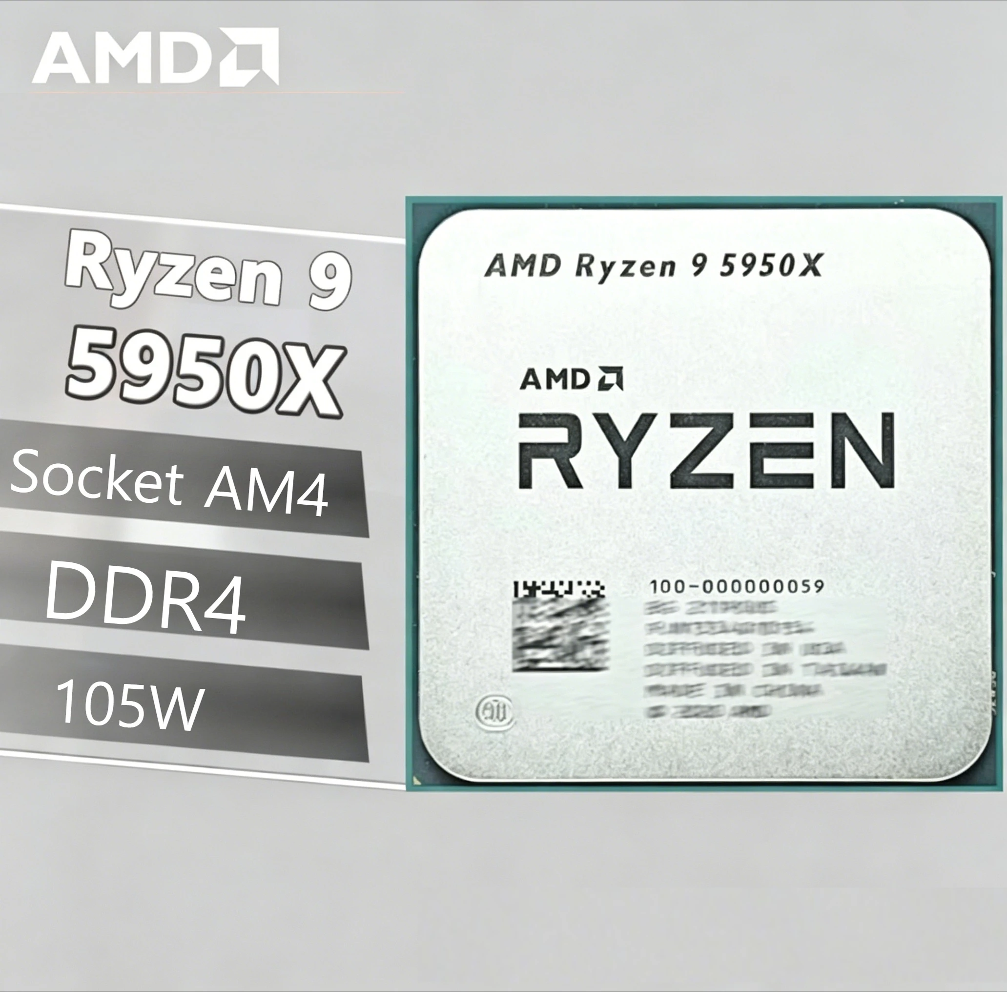 AMD R9 5950X Ryzen 9 5950X New 16-Core 3.4 GHz Socket AM4 105W Socket AM4 but without cooler
AMD R9 5950X Ryzen 9 5950X New 16-Core 3.4 GHz Socket AM4 105W Socket AM4 but without cooler