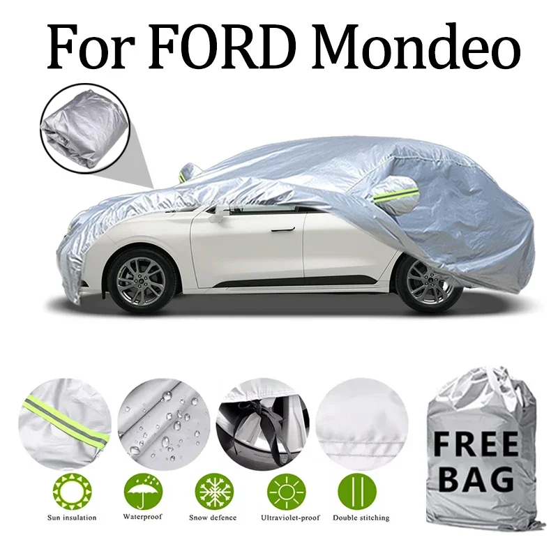 For FORD Mondeo Car Cover Outdoor Protection Covers Snow Sunshade Waterproof Dustproof Exterior UV Car Accessories
For FORD Mondeo Car Cover Outdoor Protection Covers Snow Sunshade Waterproof Dustproof Exterior UV Car Accessories