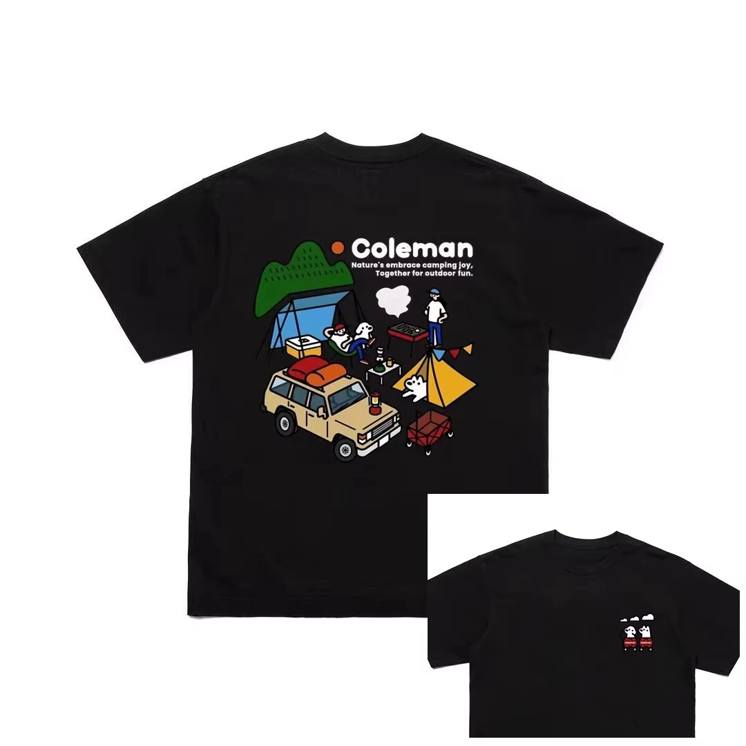 A Trendy Short-sleeved T-shirt for Men's 2026 Summer Collection, Featuring A Loose and Casual Fit for Camping and Outdoor Use
A Trendy Short-sleeved T-shirt for Men's 2026 Summer Collection, Featuring A Loose and Casual Fit for Camping and Outdoor Use