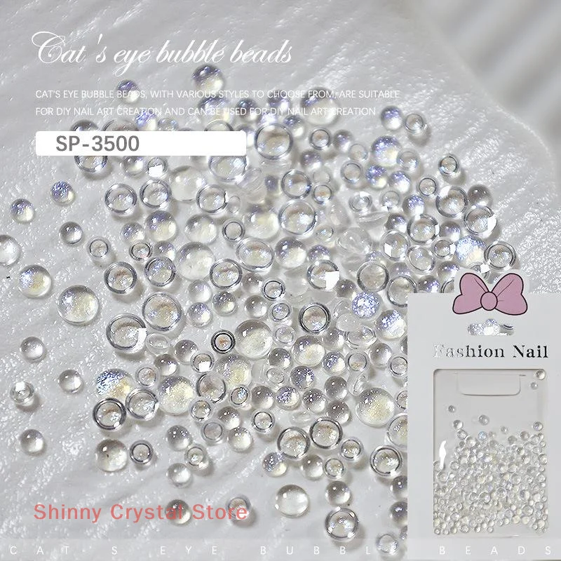 250PCS Mix 3-5mm Aurora Macaron Flatback Semi-ball Mermaid Bubble Beads Nail Art Rhinestones Jewel Decorations Manicure Charms
250PCS Mix 3-5mm Aurora Macaron Flatback Semi-ball Mermaid Bubble Beads Nail Art Rhinestones Jewel Decorations Manicure Charms