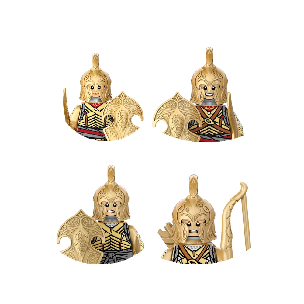 Single Medieval Movie Lord Rings Noldo elves warrior shield Figures accessories Building Blocks toys children Series Manual gift
Single Medieval Movie Lord Rings Noldo elves warrior shield Figures accessories Building Blocks toys children Series Manual gift