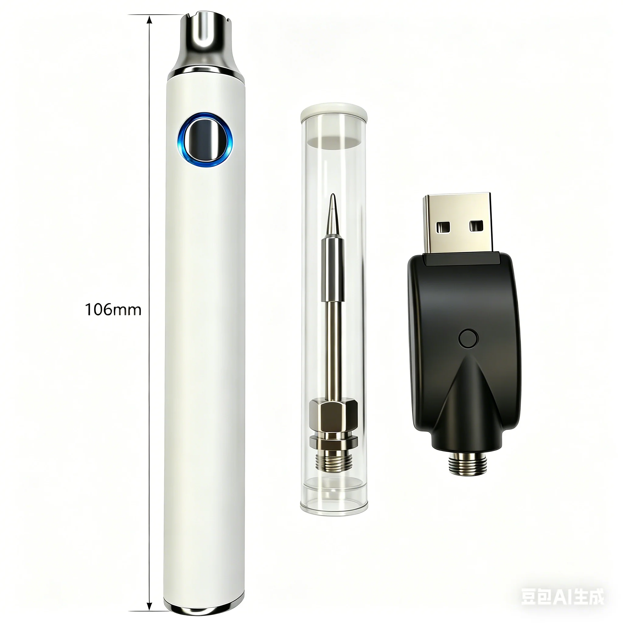 1pcs, 650mAh Solder Repair Tools ,510 Thread DIY Battery Pen Adjustable Voltage Portable Electric Soldering Iron Welding
1pcs, 650mAh Solder Repair Tools ,510 Thread DIY Battery Pen Adjustable Voltage Portable Electric Soldering Iron Welding