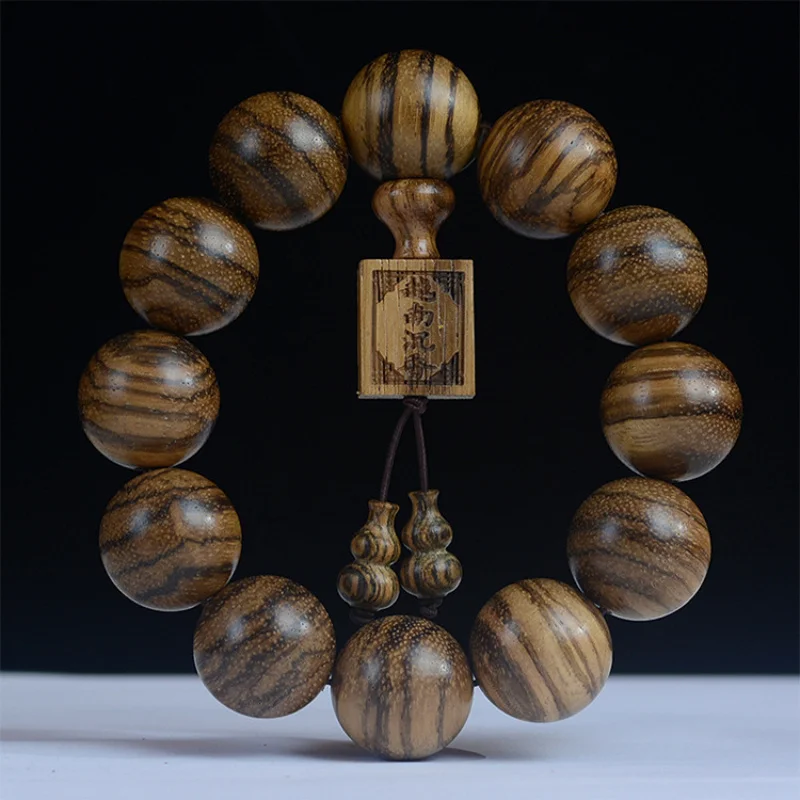 Jifang Yuan Vietnam Agarwood Buddhist Bead Bracelet 108Wooden Rosary Beads Small Bracelet Wholesale Manufacturer
Jifang Yuan Vietnam Agarwood Buddhist Bead Bracelet 108Wooden Rosary Beads Small Bracelet Wholesale Manufacturer