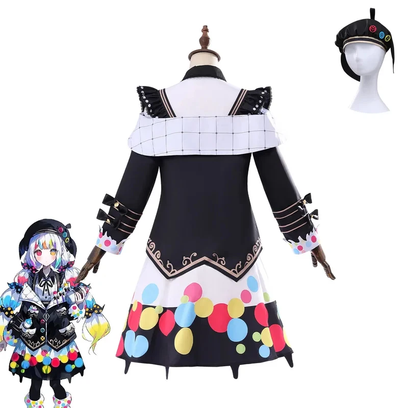 KKL3Magical Girl Witch Trial Kizaki Noa Cosplay Costume Gothic Y2K Lolita Dress with Accessories for Women Halloween Magic k15[[
KKL3Magical Girl Witch Trial Kizaki Noa Cosplay Costume Gothic Y2K Lolita Dress with Accessories for Women Halloween Magic k15[[