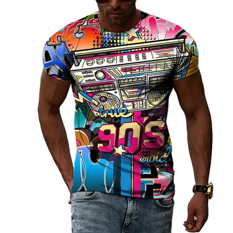 Retro 80s 90s Graphic T Shirt 2026 New 3D Print Quick Dry Soft Polyester Men Women Unisex Oversized Harajuku Streetwear Tops
Retro 80s 90s Graphic T Shirt 2026 New 3D Print Quick Dry Soft Polyester Men Women Unisex Oversized Harajuku Streetwear Tops