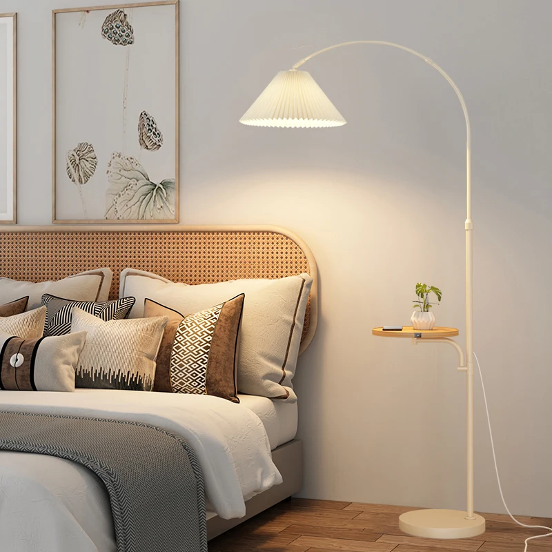Nordic new cream wind fishing floor lamp living room bedroom sofa edge wireless charging coffee table bedside lamp
Nordic new cream wind fishing floor lamp living room bedroom sofa edge wireless charging coffee table bedside lamp