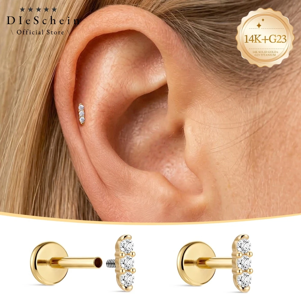 AIDE 14K Gold Stud Earrings for Women 18G Personality Flat Back Earrings Gold for Piercing Cartilage Hoop Earrings Jewelry Gifts
AIDE 14K Gold Stud Earrings for Women 18G Personality Flat Back Earrings Gold for Piercing Cartilage Hoop Earrings Jewelry Gifts