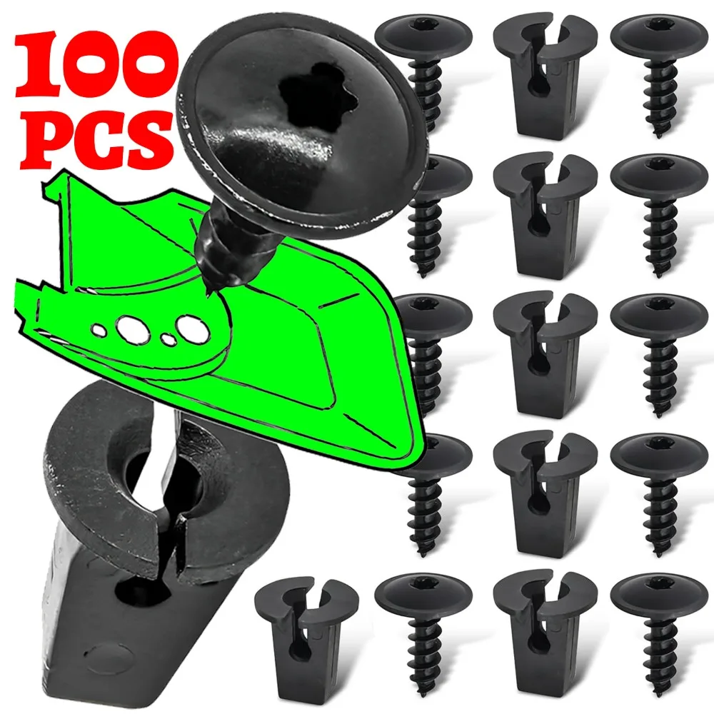 Car Fender Liner Buckle M5*16 Manganese Steel Self Tapping Screws Fastener Auto Side Skirt Bumper Wheel Arch Torx Retainer Bolt
Car Fender Liner Buckle M5*16 Manganese Steel Self Tapping Screws Fastener Auto Side Skirt Bumper Wheel Arch Torx Retainer Bolt