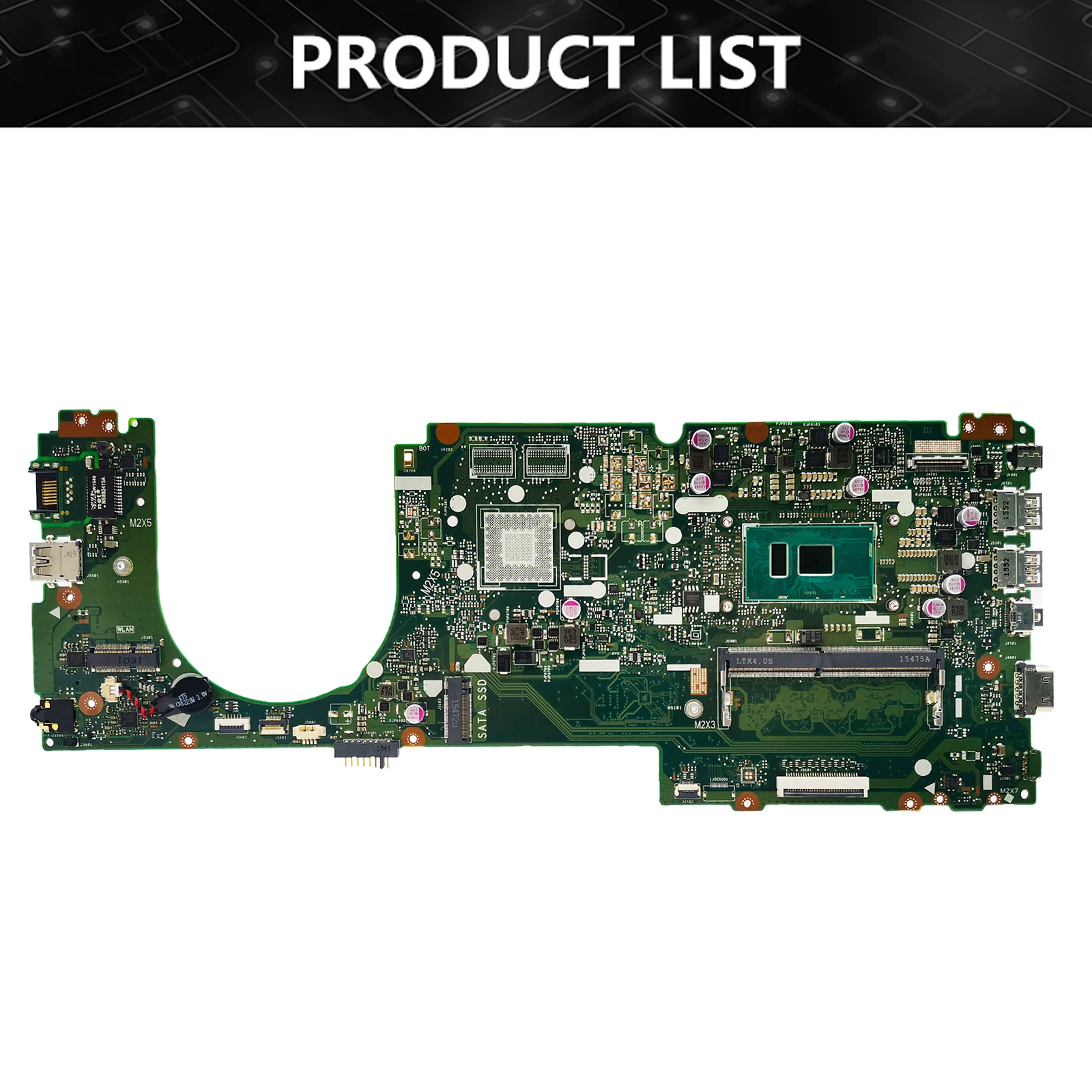PU403UA Notebook Mainboard For ASUS PRO PU403UF PU403U Laptop Motherboard With CPU i3 i5 i7 6th Gen 4GB RAM
PU403UA Notebook Mainboard For ASUS PRO PU403UF PU403U Laptop Motherboard With CPU i3 i5 i7 6th Gen 4GB RAM