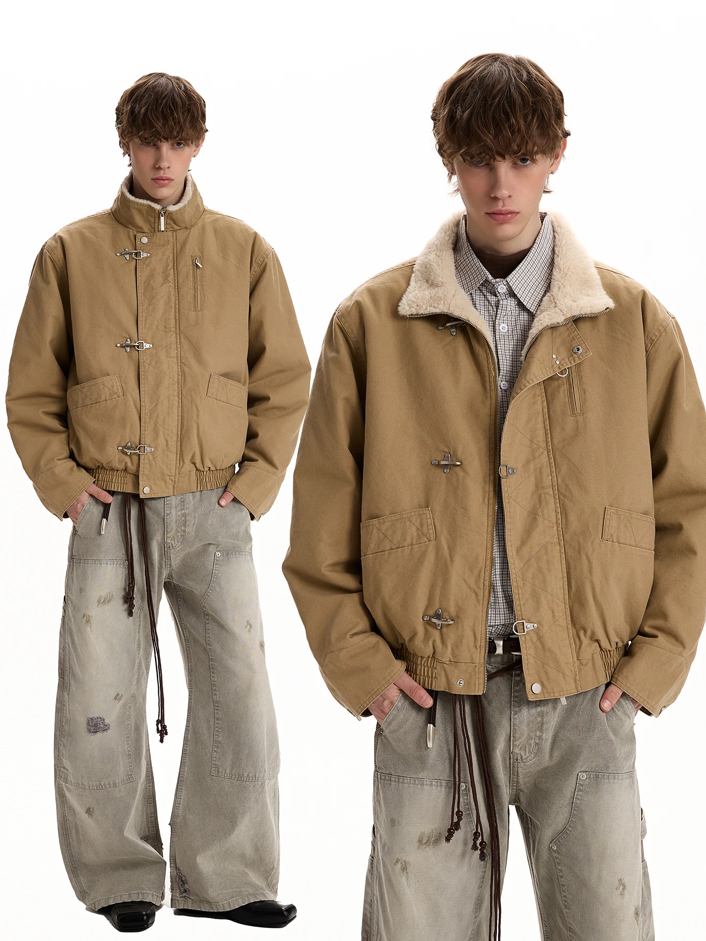 PUEE American Retro Sle Хлопковое пальто Flight Jaet ort Stand Collar Bomber Coat Mountain Eagle Pattern Warm Youth Faion
PUEE American Retro Sle Хлопковое пальто Flight Jaet ort Stand Collar Bomber Coat Mountain Eagle Pattern Warm Youth Faion