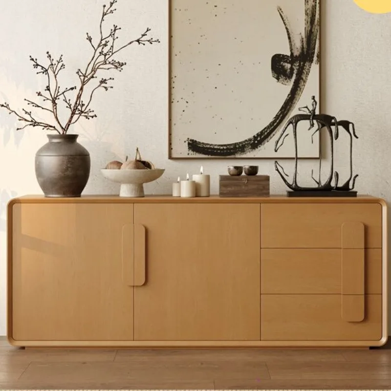 Solid wood dining side cabinet, modern simple medieval entrance living room wall bowl cabinet, log bedroom locker
Solid wood dining side cabinet, modern simple medieval entrance living room wall bowl cabinet, log bedroom locker