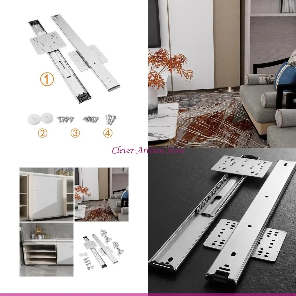 E06B Интеллектуальная складная невидимая дверная направляющая, гладкие планеры, модернизация слайдера шкафа для современного и
E06B Интеллектуальная складная невидимая дверная направляющая, гладкие планеры, модернизация слайдера шкафа для современного и