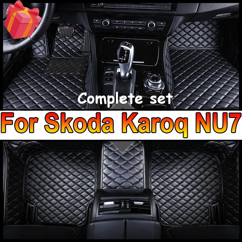 Car Mats For Skoda Karoq NU7 2017~2022 Leather Floor Mat Auto Carpets Set Rugs Pad Interior Parts Car Accessories 2018 2019 2020
Car Mats For Skoda Karoq NU7 2017~2022 Leather Floor Mat Auto Carpets Set Rugs Pad Interior Parts Car Accessories 2018 2019 2020