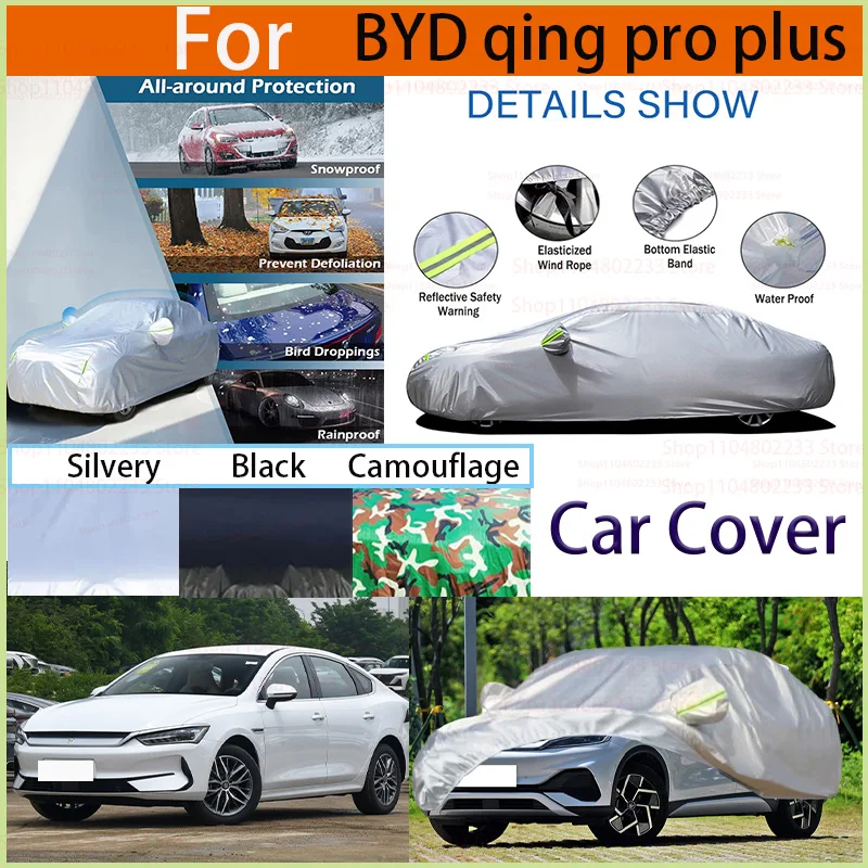 for BYD Qing Pro Plus Outdoor Protection Full Car Covers Snow Cover Sunshade Waterproof Dustproof Exterior Universal Accessorie
for BYD Qing Pro Plus Outdoor Protection Full Car Covers Snow Cover Sunshade Waterproof Dustproof Exterior Universal Accessorie