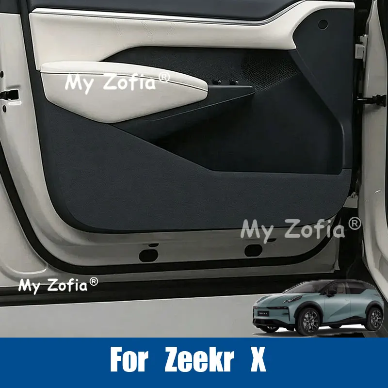 Leather Car Door Anti-Kick Pad Inner Door Sill Plate Anti-Dirty Protective Cover Auto Interior Accessories For Zeekr X 2026 2027
Leather Car Door Anti-Kick Pad Inner Door Sill Plate Anti-Dirty Protective Cover Auto Interior Accessories For Zeekr X 2026 2027