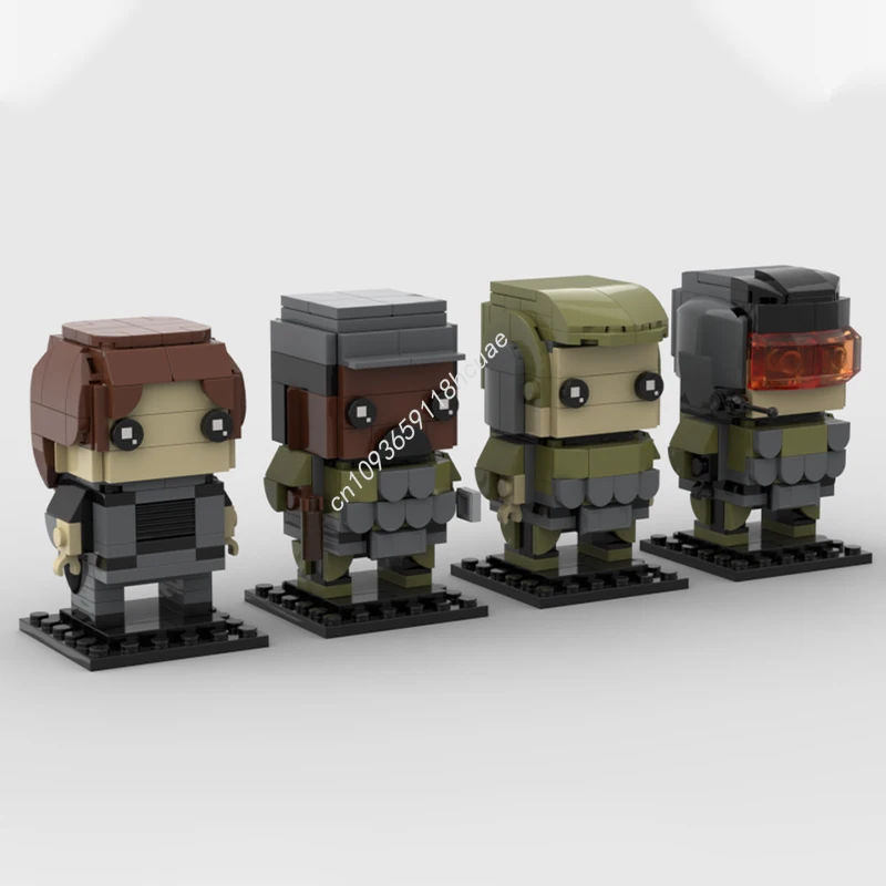 522pcs MOC Heroes of Haloes 2 Anniversary Brickheadz Building Blocks DIY Assemble creative idea Education Christmas toy Gift
522pcs MOC Heroes of Haloes 2 Anniversary Brickheadz Building Blocks DIY Assemble creative idea Education Christmas toy Gift