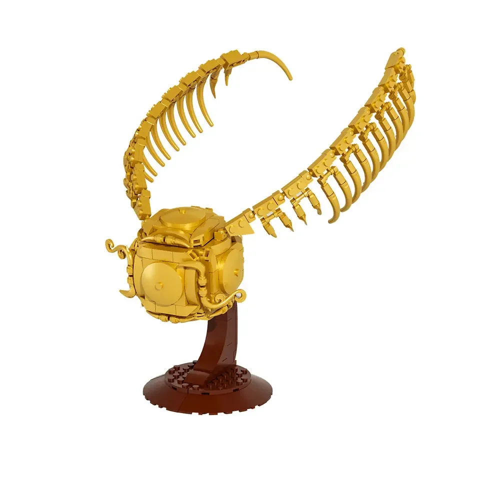 371 шт. MOC Hogwarts Magic School Quidditch Match Golden Snitch, строительные блоки, волшебный летающий шар, модель игрушки для детей, подарок для взрослых
371 шт. MOC Hogwarts Magic School Quidditch Match Golden Snitch, строительные блоки, волшебный летающий шар, модель игрушки для детей, подарок для взрослых