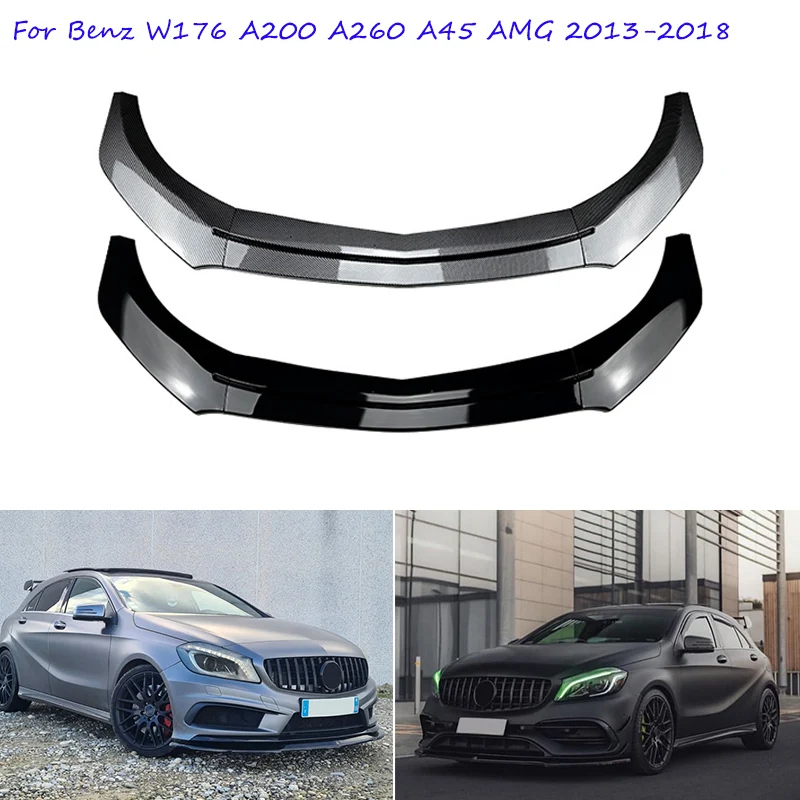 Car Front Bumper Lip Spoiler Splitter Diffuser Chin Bumper Body Kits Cover For Benz A Class W176 A200 A260 A45 AMG 2013 ~ 2018
Car Front Bumper Lip Spoiler Splitter Diffuser Chin Bumper Body Kits Cover For Benz A Class W176 A200 A260 A45 AMG 2013 ~ 2018