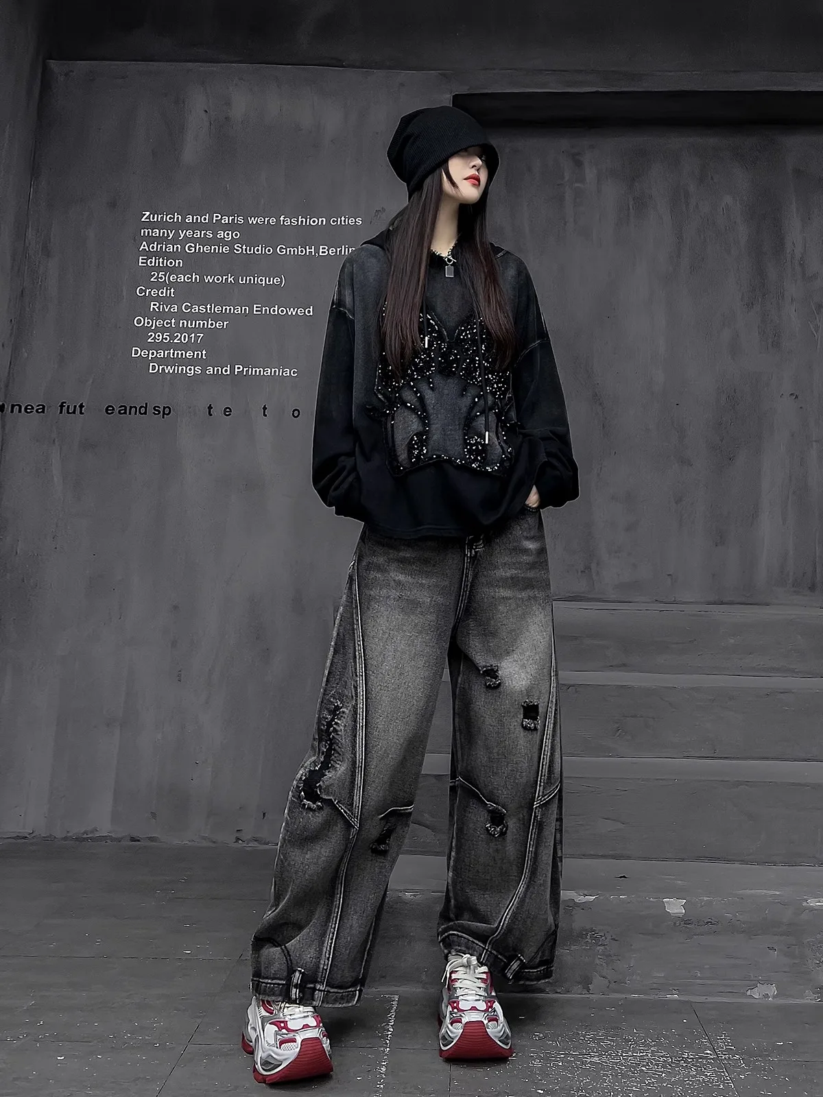 M-Home Модный бренд Cool And Fre Женский осенний комплект Faion с капюшоном Джинсы Комплект из двух предметов Street Sle Long Sve Длинные брюки
M-Home Модный бренд Cool And Fre Женский осенний комплект Faion с капюшоном Джинсы Комплект из двух предметов Street Sle Long Sve Длинные брюки