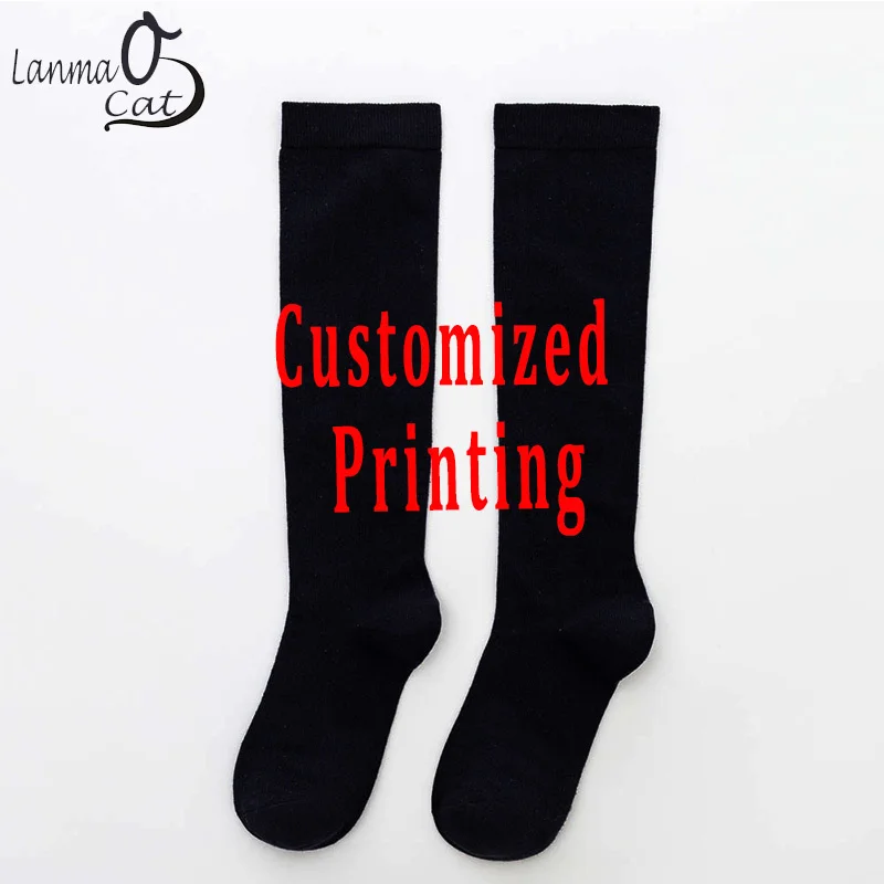 Velvet Lolita Long Socks Custom Printing Knee High Cotton Stockings Young Girls Cotton Female Socks Fashion
Velvet Lolita Long Socks Custom Printing Knee High Cotton Stockings Young Girls Cotton Female Socks Fashion